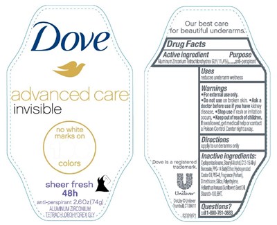 Image Description (Dove Sheer)